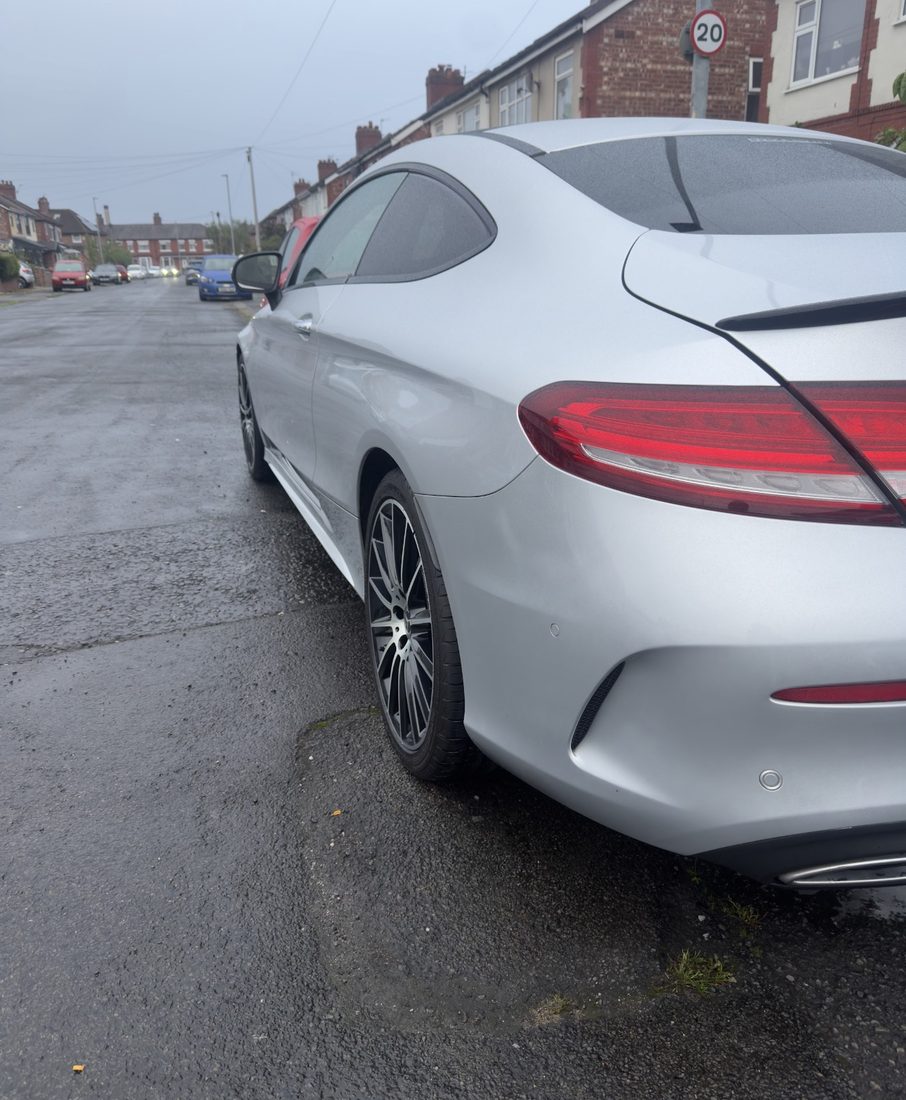 Mercedes C-Class after detailing