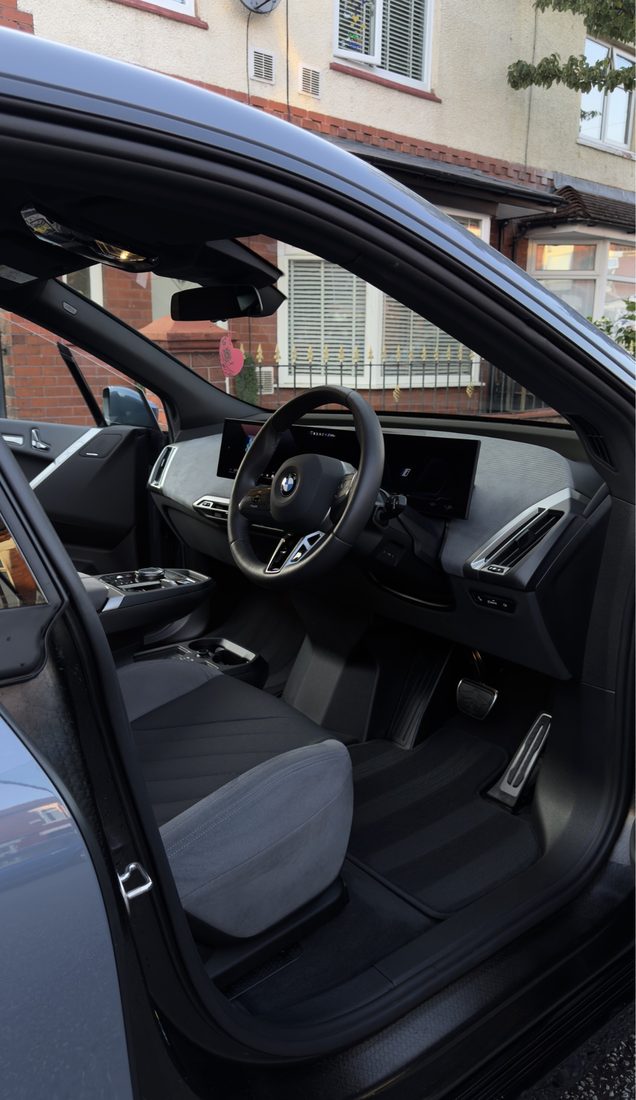 BMW iX cabin detailed